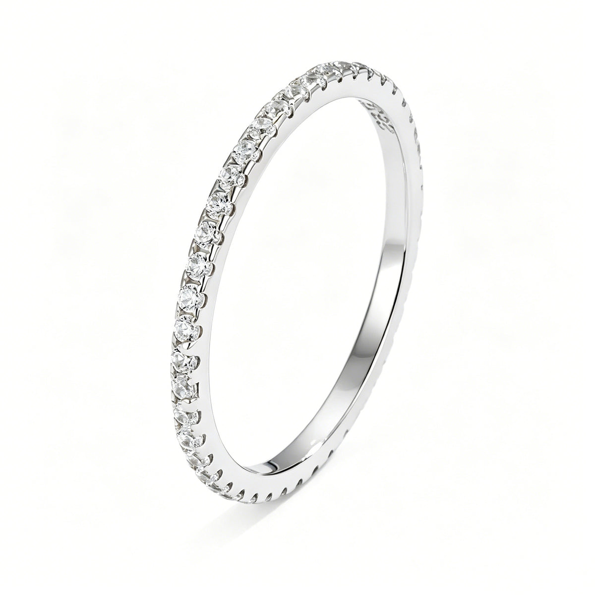 Luxury Radiant Cut Moissanite Ring Set