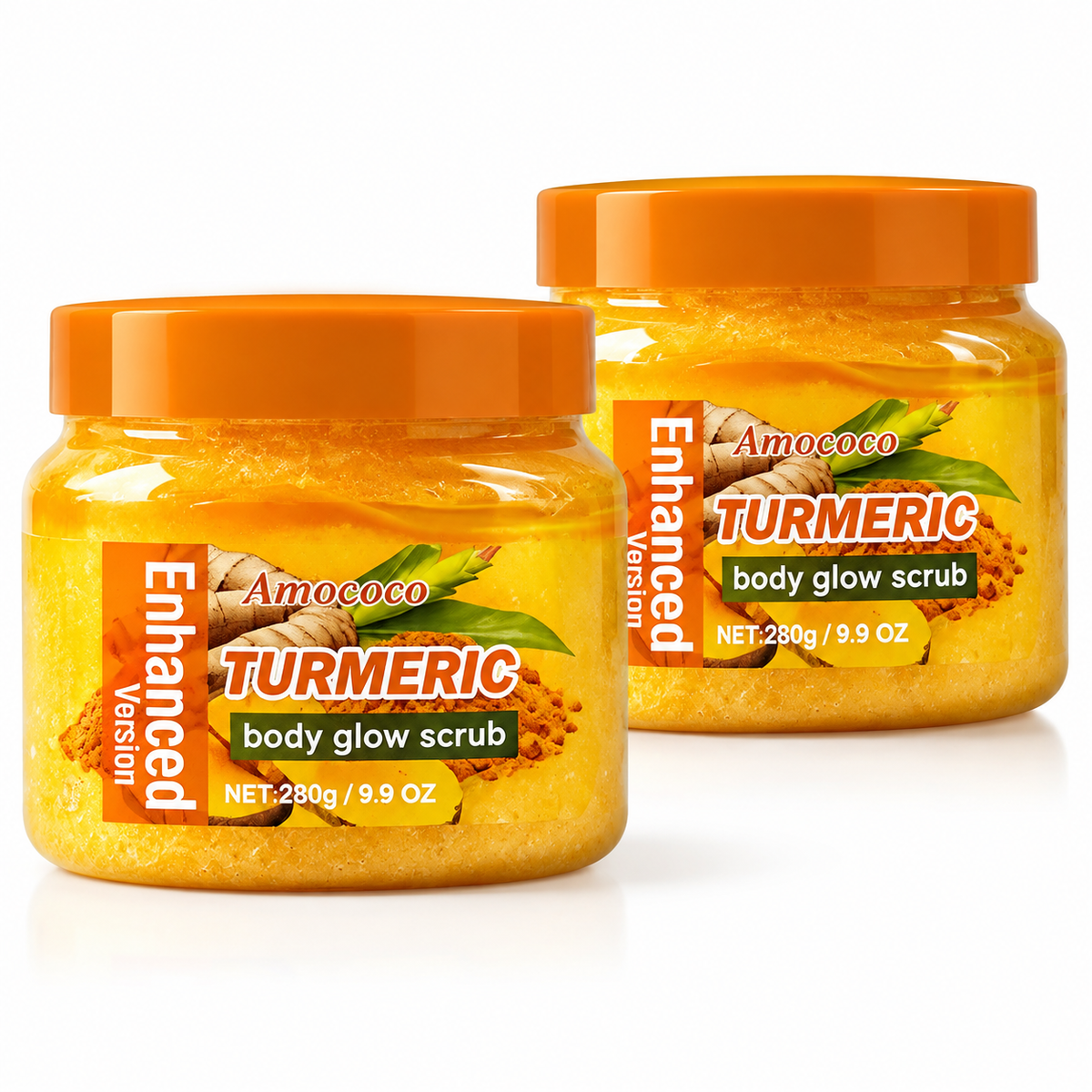 🛁 Golden Turmeric Body Scrub—Revitalizes dull skin, gently exfoliates, and enhances skin radiance