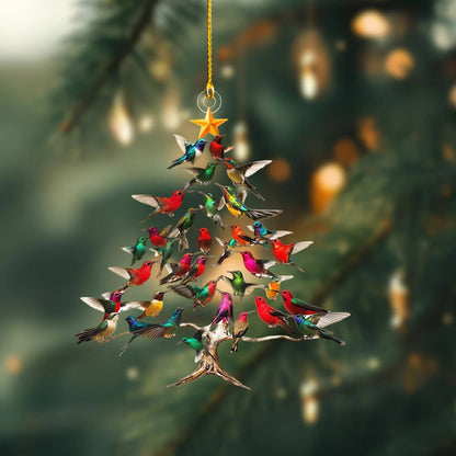 Hummingbird Christmas Ornament