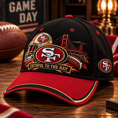🇺🇸 Last Day Promo: 49% OFF🏈 Faithful To The Bay Fan Cap – Game Day Football Pride Baseball Hat
