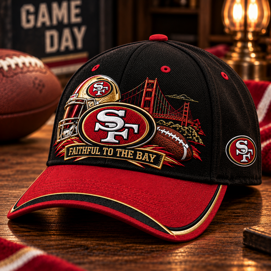 🇺🇸 Last Day Promo: 49% OFF🏈 Faithful To The Bay Fan Cap – Game Day Football Pride Baseball Hat