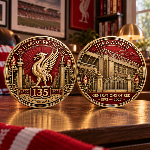 🇺🇸 Last Day Promo: 49% OFF🔴135th Anniversary Red History Commemorative Coin