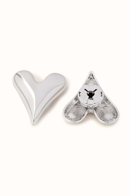 🌸 Rhinestone Flower Button Covers – Elegant Floral Cufflink Clips for Men & Women