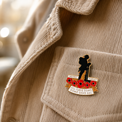 🇺🇸 Last Day Promo: 49% OFF🌺 Limited Edition Red Poppy 111th Anniversary Remembrance Brooch