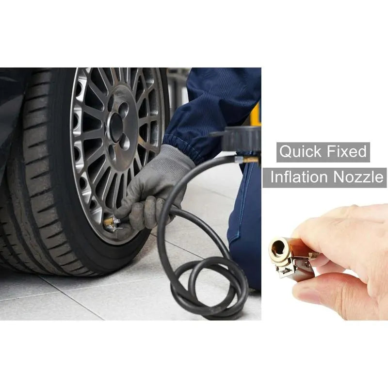 🔥👍Tire valve stems with clip-on adapters, leak-proof tire valve stems compatible with vehicle inflators, compressors, and air pumps — Connectors and Accessories
