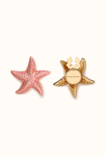 🌸 Rhinestone Flower Button Covers – Elegant Floral Cufflink Clips for Men & Women