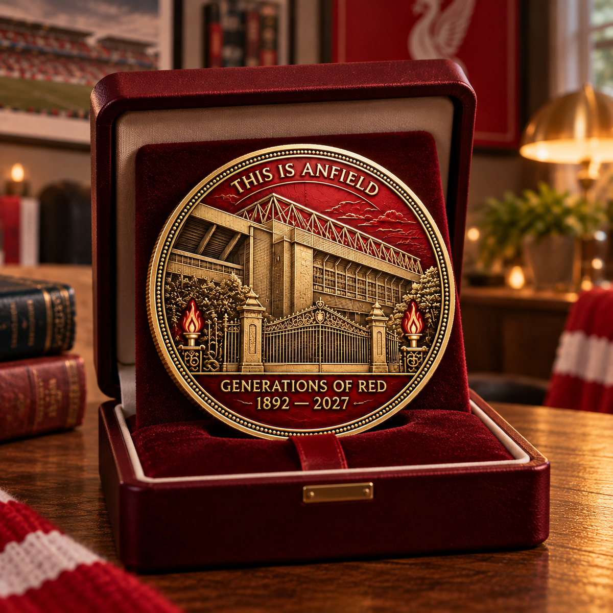 🇺🇸 Last Day Promo: 49% OFF🔴135th Anniversary Red History Commemorative Coin
