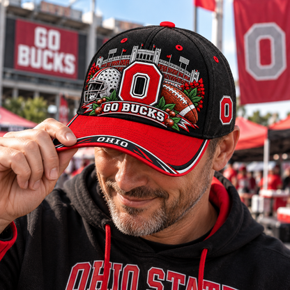 🇺🇸 Last Day Promo: 49% OFF🏟️ GO BUCKS Game Day Cap
