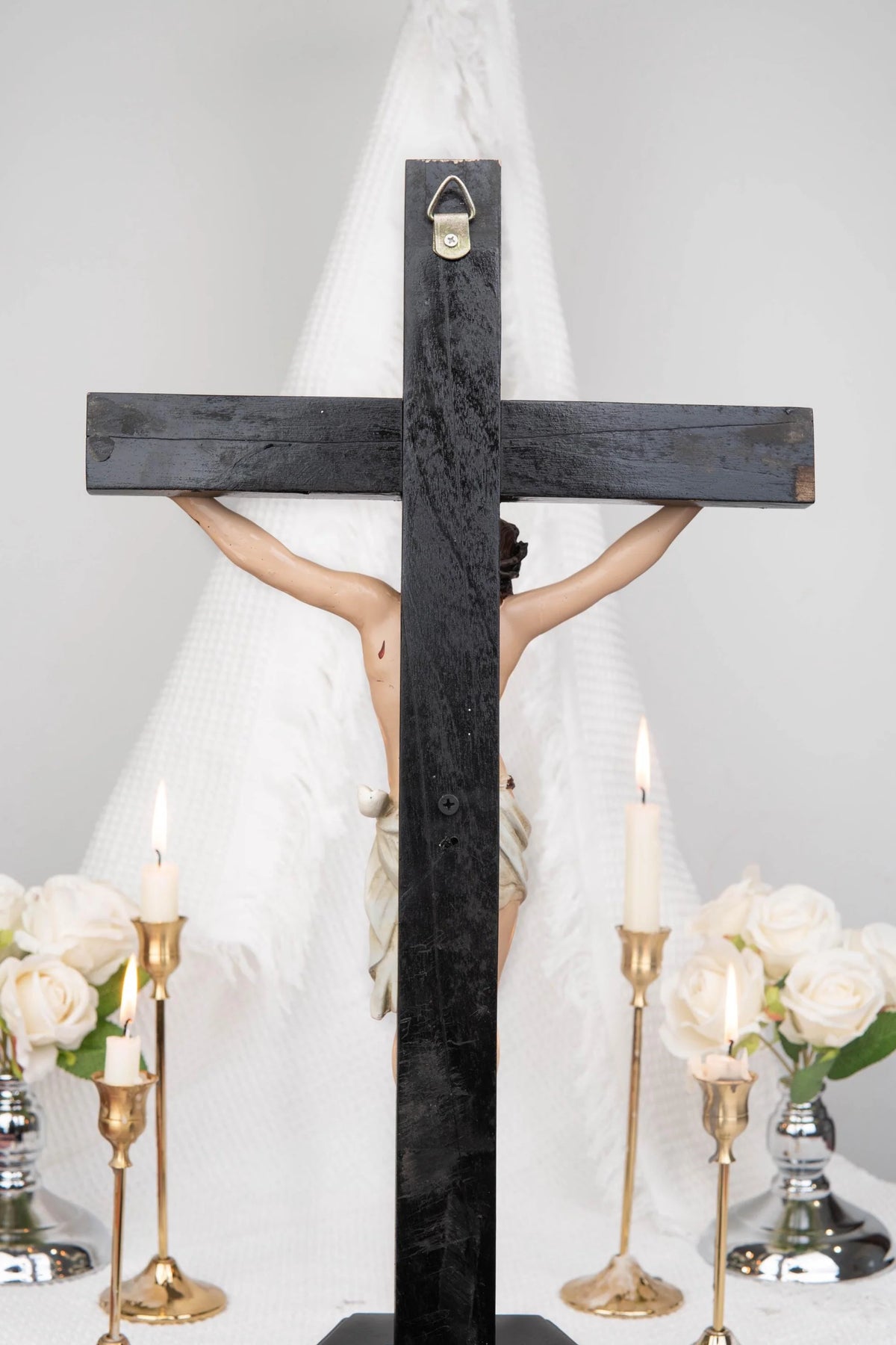 ✝️ Jesus Crucifix Cross – Handcrafted Catholic Cross for Home & Prayer