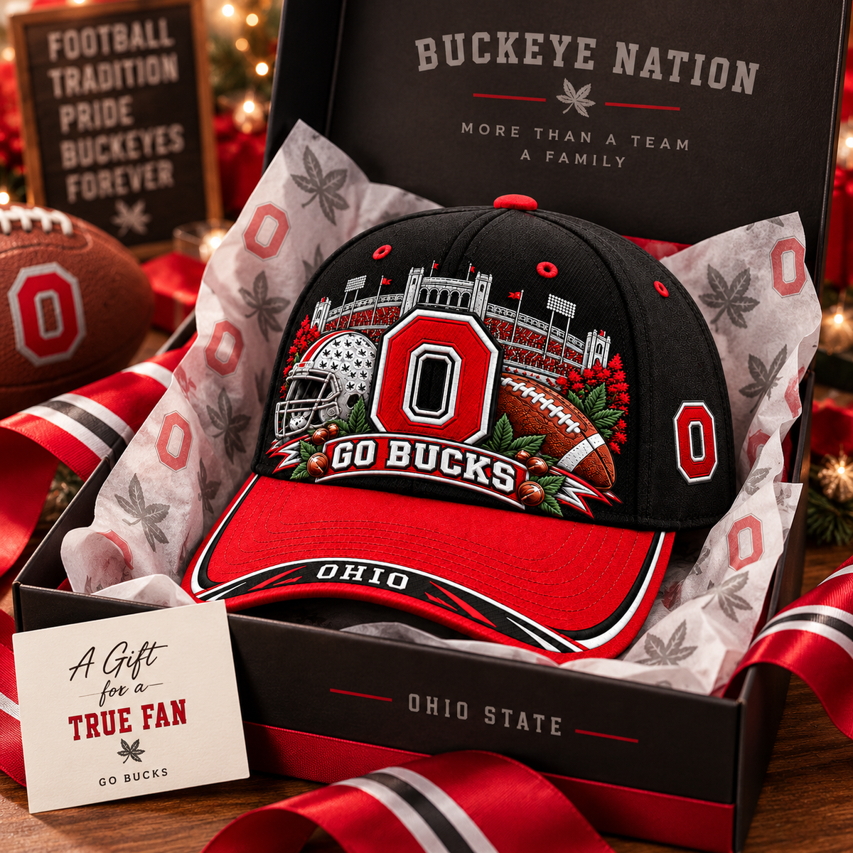 🇺🇸 Last Day Promo: 49% OFF🏟️ GO BUCKS Game Day Cap