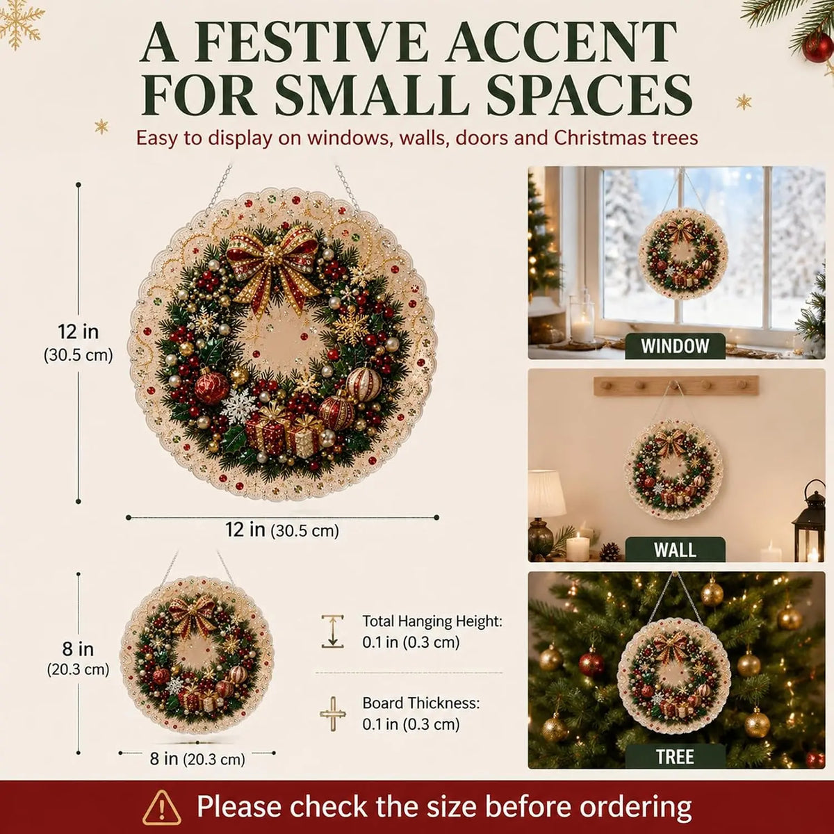 🔥LAST DAY 50% OFF 💎DIY Pearl and Diamond Painting “Sun Catcher” Set – 8-inch Round Crystal Window Ornament.