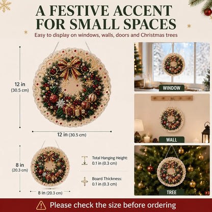 🔥LAST DAY 50% OFF 💎DIY Pearl and Diamond Painting “Sun Catcher” Set – 8-inch Round Crystal Window Ornament.