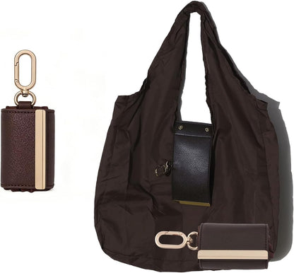 🛍️ Foldable Tote Bag Keychain – Compact, foldable, and easy to carry. Clip it to your keys, bag, or belt and unfold it whenever you need extra storage.