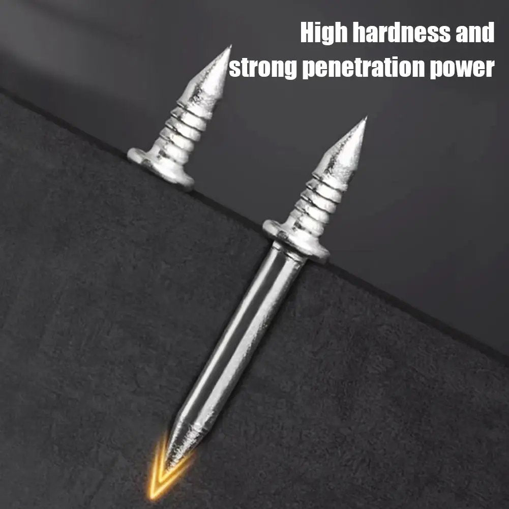 🛠️ Double Head Finish Nails Kit – Seamless Baseboard & Trim Installation Without Visible Nail Marks