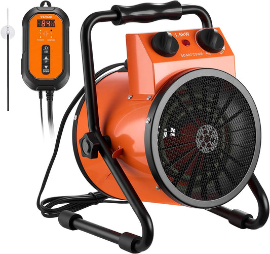 HeatGrow Pro 1500W Greenhouse Heater