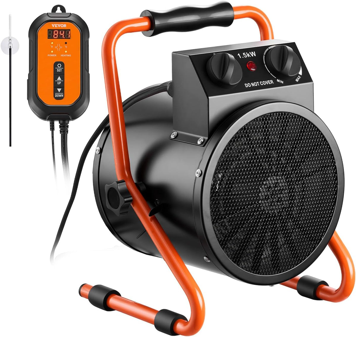 HeatGrow Pro 1500W Greenhouse Heater