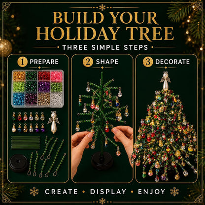 🎄🔥 2027 Ultimate DIY Crystal Christmas Tree Kit – Build Your Own Sparkling 3D Holiday Masterpiece!