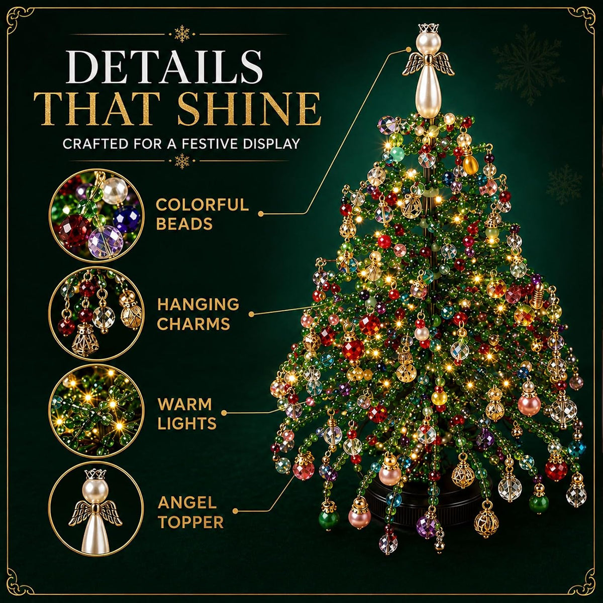 🎄🔥 2027 Ultimate DIY Crystal Christmas Tree Kit – Build Your Own Sparkling 3D Holiday Masterpiece!