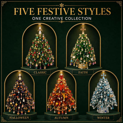 🎄🔥 2027 Ultimate DIY Crystal Christmas Tree Kit – Build Your Own Sparkling 3D Holiday Masterpiece!