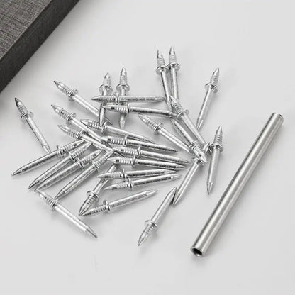 🛠️ Double Head Finish Nails Kit – Seamless Baseboard & Trim Installation Without Visible Nail Marks