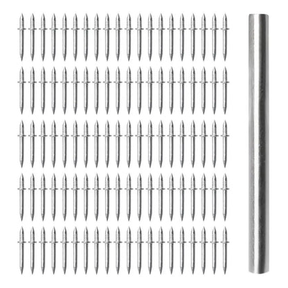 🛠️ Double Head Finish Nails Kit – Seamless Baseboard & Trim Installation Without Visible Nail Marks