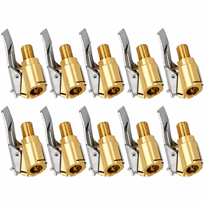 🔥👍Tire valve stems with clip-on adapters, leak-proof tire valve stems compatible with vehicle inflators, compressors, and air pumps — Connectors and Accessories