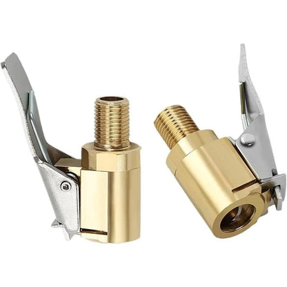 🔥👍Tire valve stems with clip-on adapters, leak-proof tire valve stems compatible with vehicle inflators, compressors, and air pumps — Connectors and Accessories