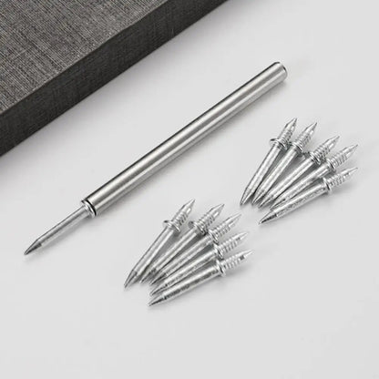 🛠️ Double Head Finish Nails Kit – Seamless Baseboard & Trim Installation Without Visible Nail Marks