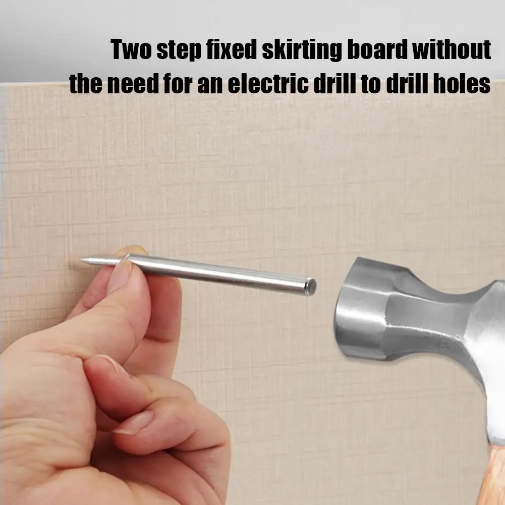 🛠️ Double Head Finish Nails Kit – Seamless Baseboard & Trim Installation Without Visible Nail Marks