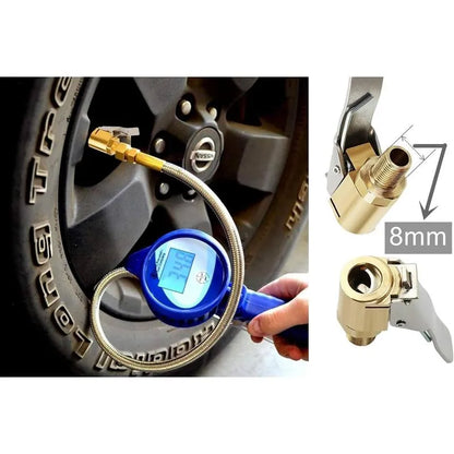 🔥👍Tire valve stems with clip-on adapters, leak-proof tire valve stems compatible with vehicle inflators, compressors, and air pumps — Connectors and Accessories