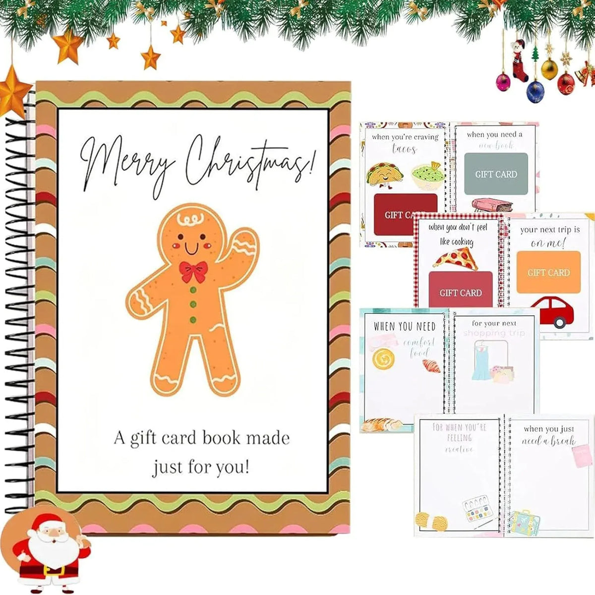 🎄 50% OFF — Christmas Gift Card Book | The Perfect Holiday Gift!