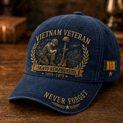 🇺🇸 Last Day Promo: 49% - 🎁Vietnam Veteran 58,479 Remembered Cap