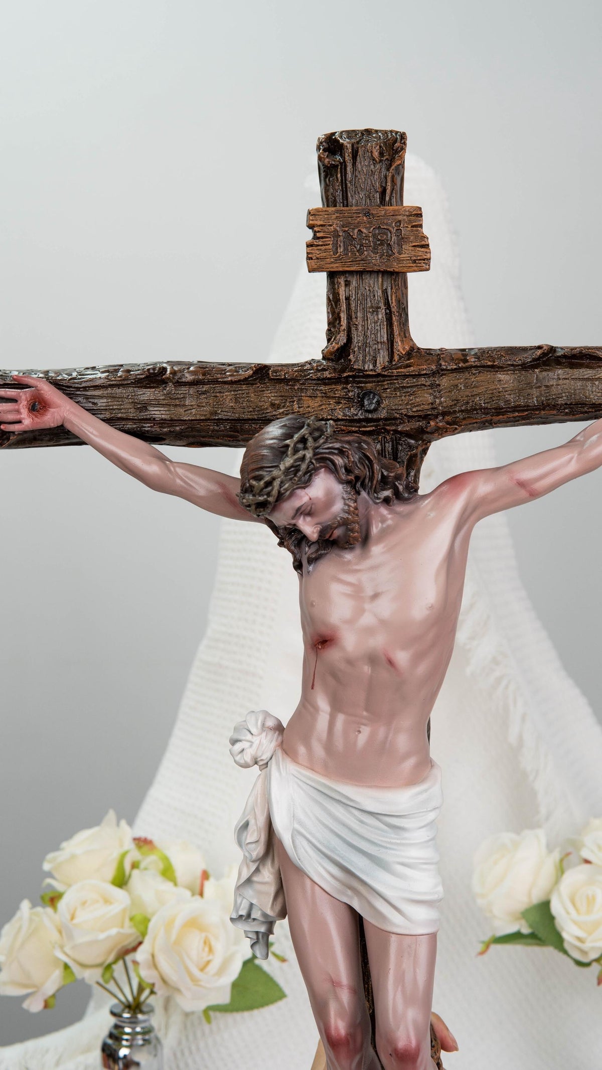 ✝️ Jesus Crucifix Cross – Handcrafted Catholic Cross for Home & Prayer