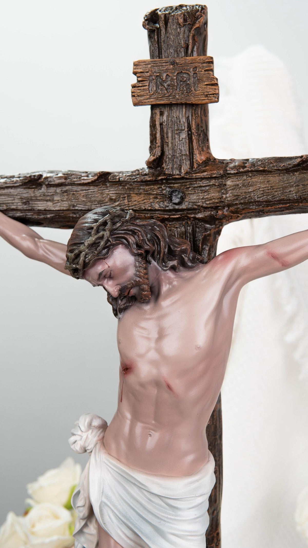 ✝️ Jesus Crucifix Cross – Handcrafted Catholic Cross for Home & Prayer