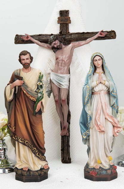 ✝️ Jesus Crucifix Cross – Handcrafted Catholic Cross for Home & Prayer