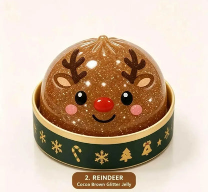 🎄6 Sparkly Jelly-Like, Cute and Soft Finger Toys—Adorable Christmas Stocking Fillers and Christmas Party Favors🎁